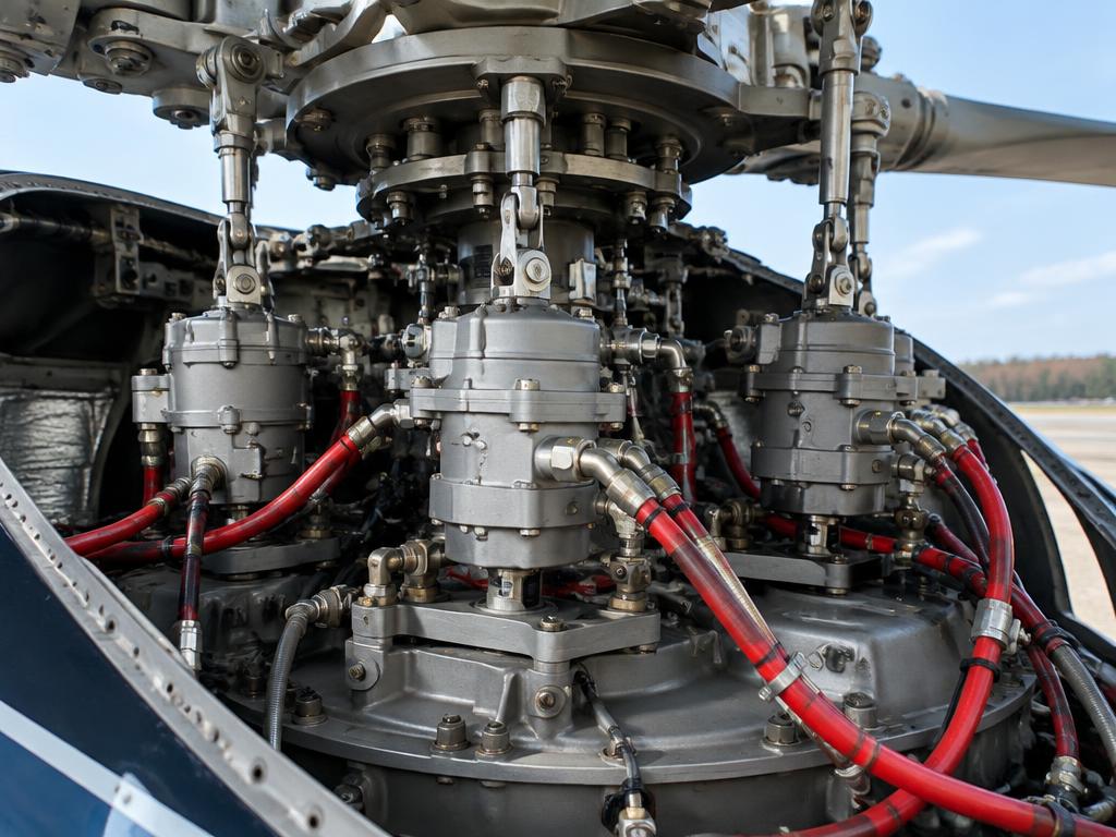 Swashplate and servo actuators